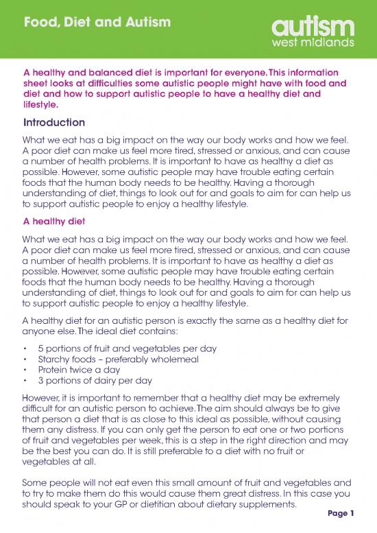 picture1_Understanding Healthy Eating Pdf 139644 | Food Diet And Autism February 2020