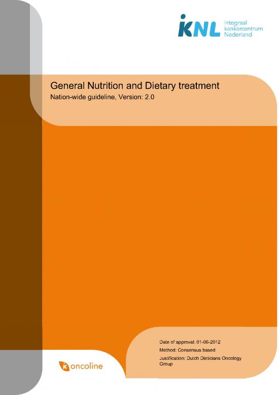 picture Nutrition Diagnosis Pdf 140530 | General Nutrition And Dietary Treatment  Iknl 2012 1