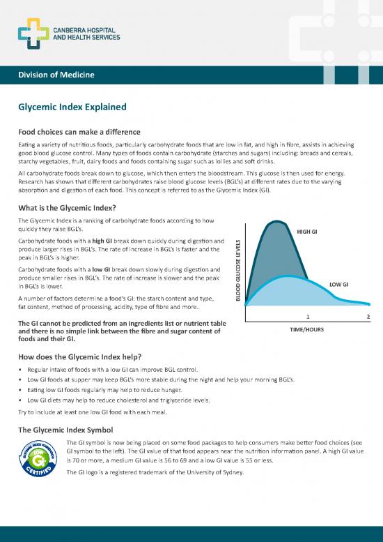 picture Low Glycemic Index Foods Pdf 139395 | Gi Explained