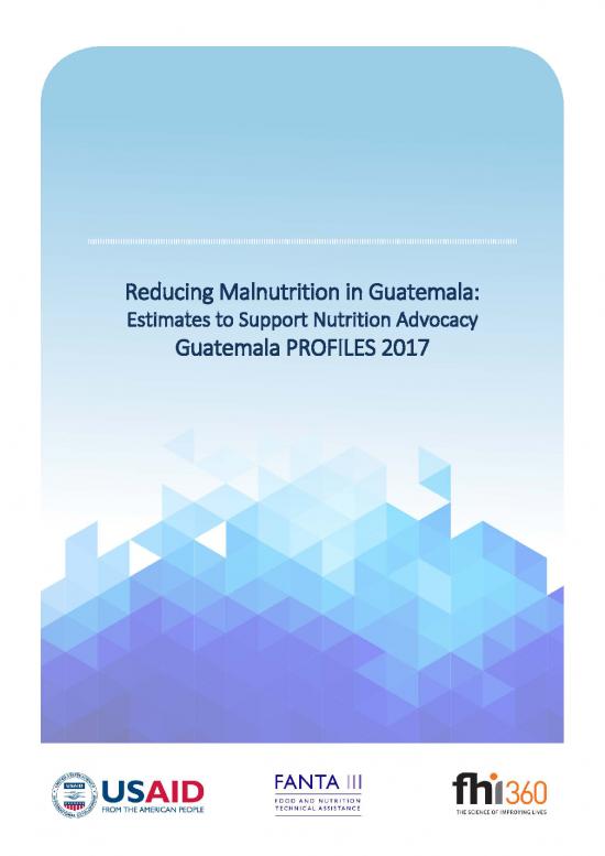 picture_Nutrition Support Pdf 139105 | Guatemala Profiles Full Report English Oct2017 0