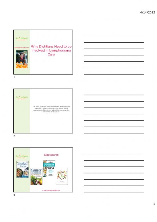 picture_Nutrition Therapy Pdf 139817 | Lymphedema