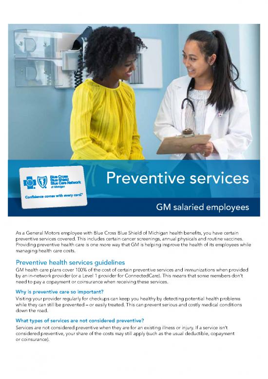picture_National Health Reform Preventive Services Brochure