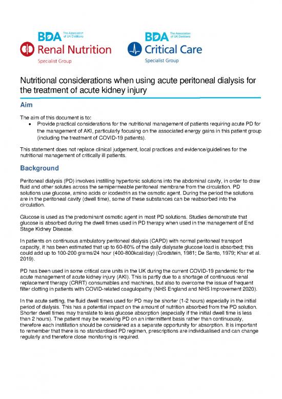 picture_Nutritional Considerations For Acute Peritoneal Dialysis In Acute Kidney Injury Final Format