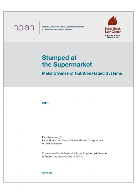 picture Nutrition Support Pdf 140427 | Nutritionratingsystem Final 20100209