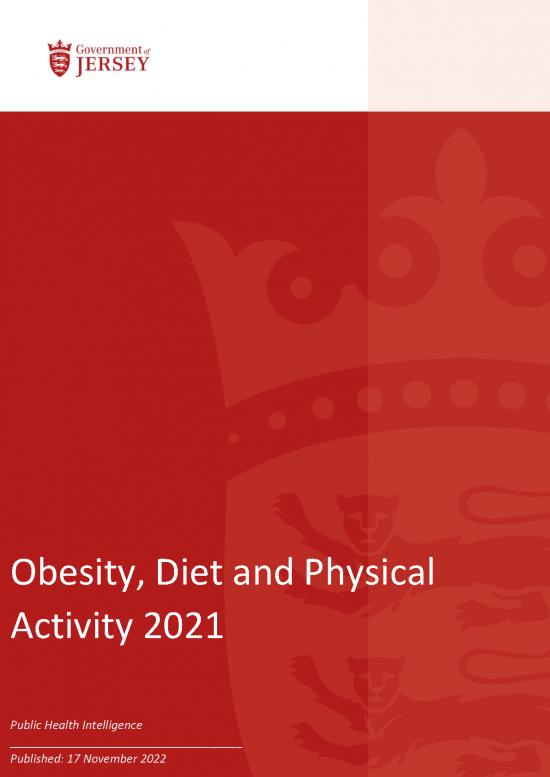 picture_Obesity, Diet And Physical Activity Profile