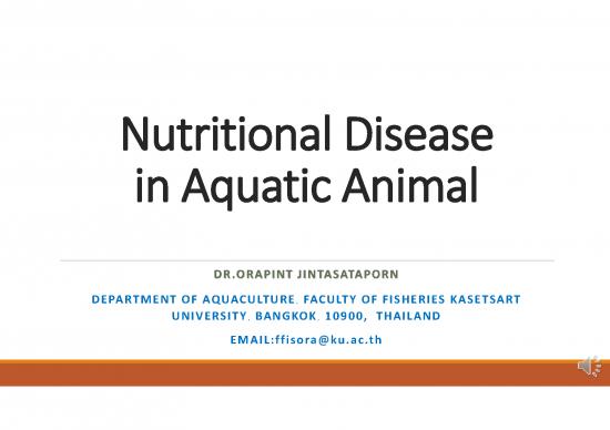 picture Nutritional Diseases Pdf 139151 | Orapint Nutritional Disease In Aquatic Animal