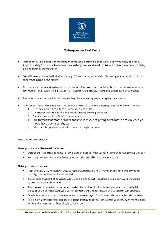 picture_Cancer Diet Pdf 138646 | Osteoporosis Fast Facts