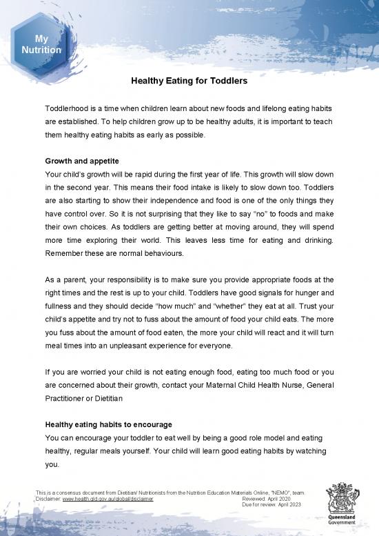 picture Healthy Eating Habits Pdf 139444 | Paed Toddlers
