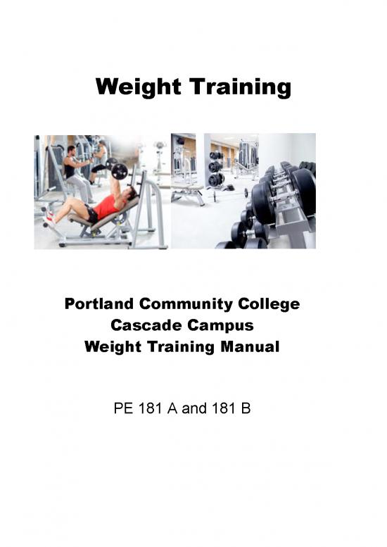 picture_Nutrition Care Manual Free Pdf 140235 | Pcc Cascade Weight Training Manual Old