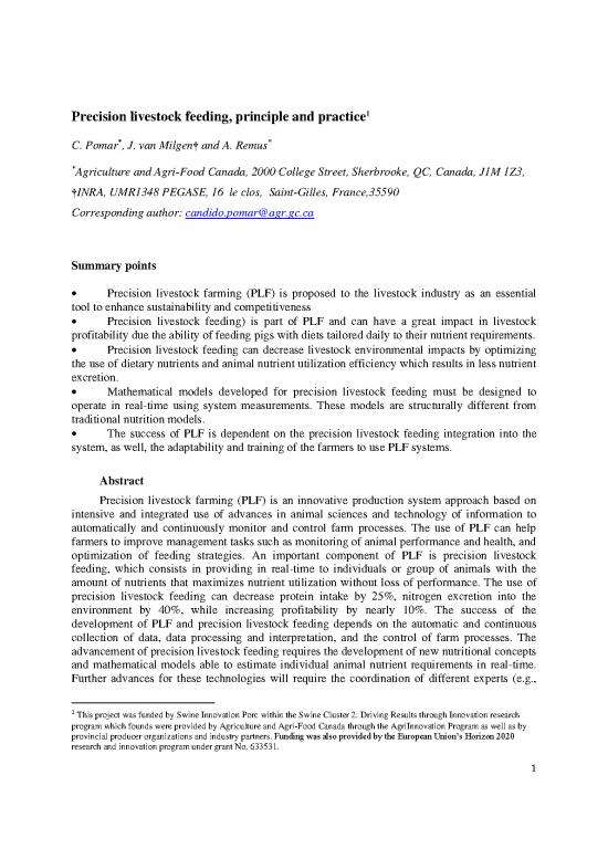 picture1_Nutrition Therapy Pdf 139145 | Pomar 2019 Precision Livestock Feeding Principle Practice