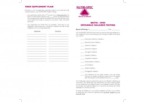 picture Metabolic Balance Plan Pdf 138022 | Report Of Findings