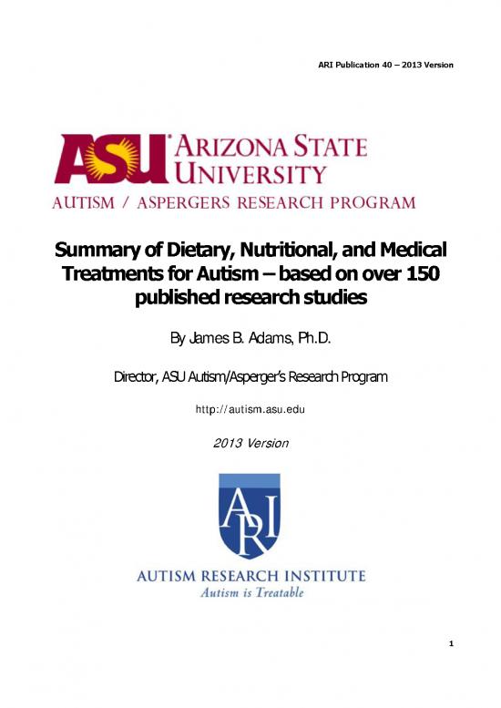picture_Summary Of Treatments For Autism 2013
