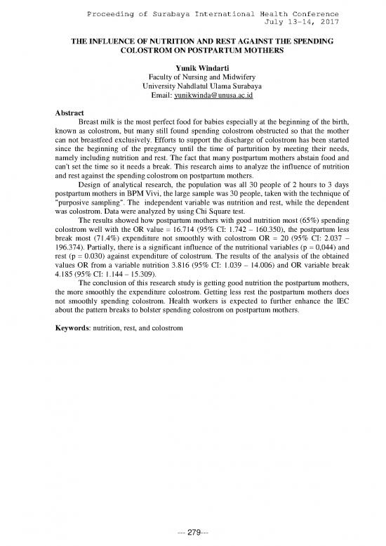 picture1_Postpartum Nutrition Pdf 140171 | The Influence Of Nutrition And Rest Against The Spending Colostrom On Postpartum Mothers