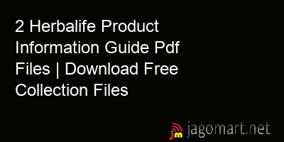 picture 2 Herbalife Product Information Guide Pdf Files | Download Free Collection Files