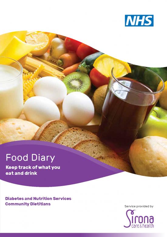 picture_Nutrition Therapy Pdf 142085 | 0204 Generic Food Diary 3 Days Web