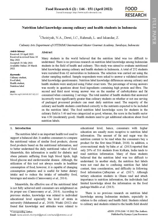 picture Culinary Nutrition Pdf 141220 | 20  Fr 2021 215 Choiriyah