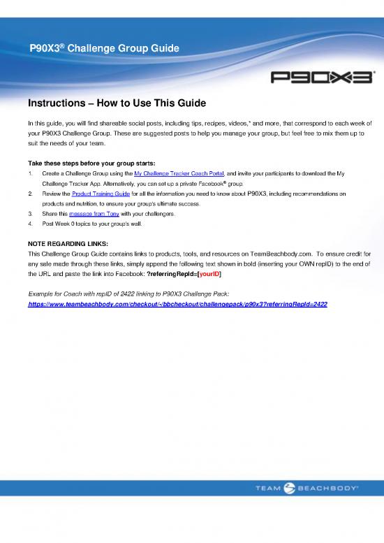 picture1_P90x3 Nutrition Guide Pdf 142560 | 2664 P90x3 Tbb Challengegroup Daily Links 01