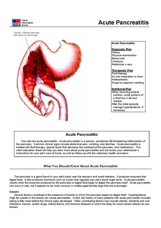 picture1_Nutrition Care Plan Pdf 140616 | Acute Pancreatitis En