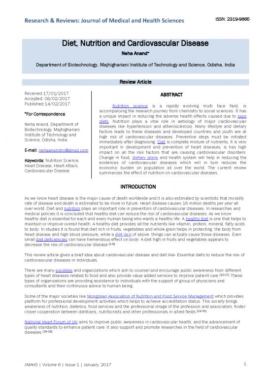picture_The Science Of Nutrition Pdf Free 141922 | Diet Nutrition And Cardiovascular Disease