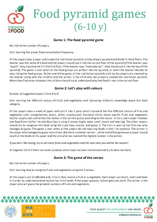 picture1_Food Pyramid Printable Pdf 142238 | Games Food Pyramid Final