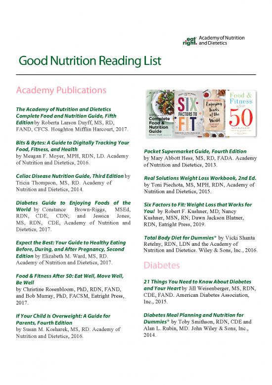 picture_Nutrition Guide For Weight Loss Pdf 143013 | Good Nutrition Reading List