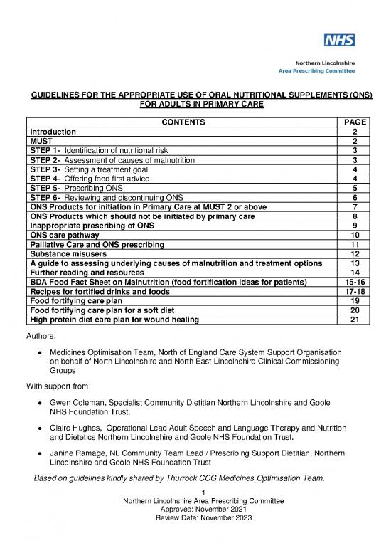 picture_Protein Diet Pdf 141392 | Guidelines For The Appropriate Use Of Oral Nutritional Supplements Ons For Adults In Primary Care 11 2021