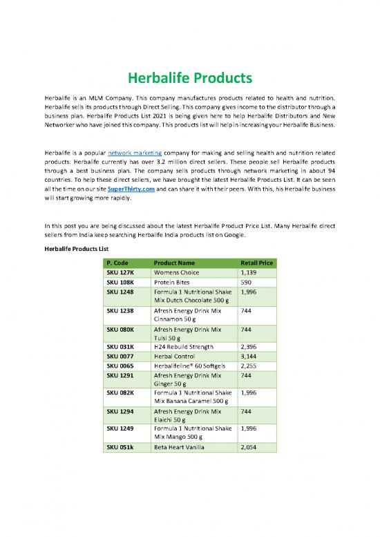 picture1_Herbalife Nutrition Pdf 142259 | Herbalife Products