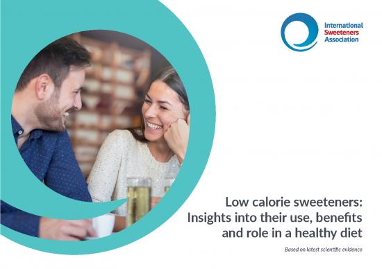 picture_Isa Short Booklet Insights Role Benefits Low Calorie Sweeteners En