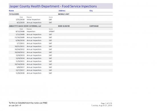 picture1_Jaspercounty Food Service Inspection Report All