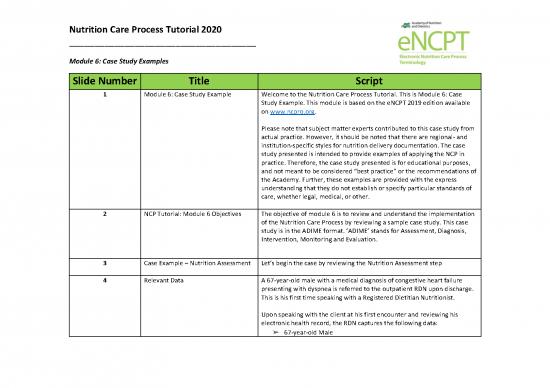 picture Nutrition Therapy Pdf 141311 | Module 06 Script