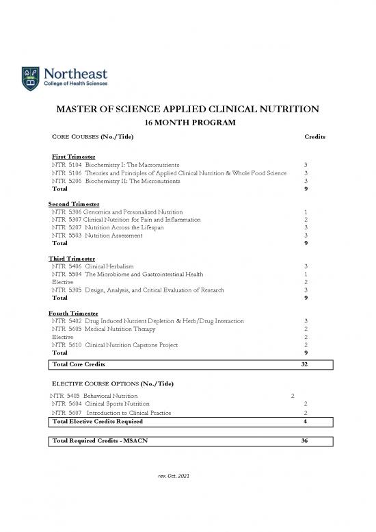 picture The Science Of Nutrition Pdf Free 141405 | Msacn Coursework 16 Month Program