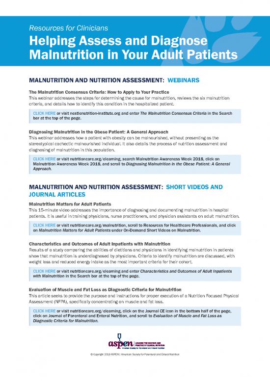 picture1_Nutrition Therapy Pdf 141490 | Nutrition Assessment Resources Final