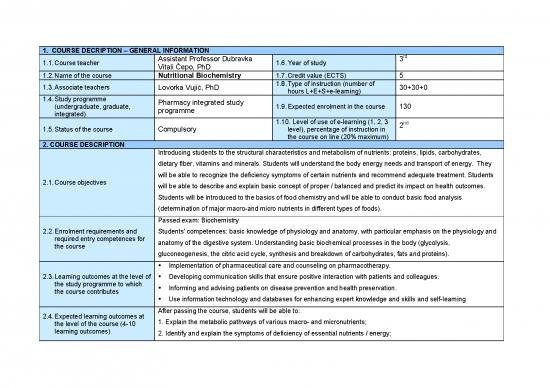 picture Pharmacy Pdf 141675 | Nutritional Biochemistry Pharmacy