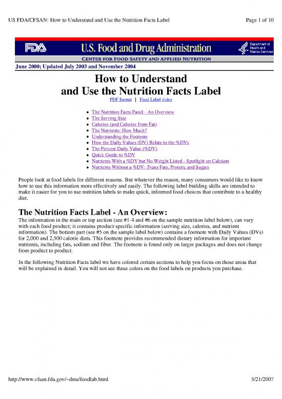 picture1_Understanding Calories Pdf 141183 | Nutritionlabels