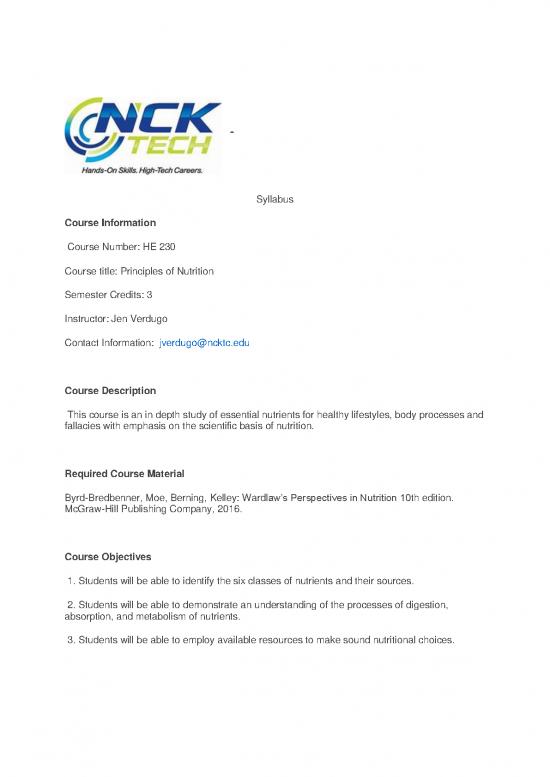 picture Healthy Nutrition Pdf 142594 | Online Nutrition Syllabus