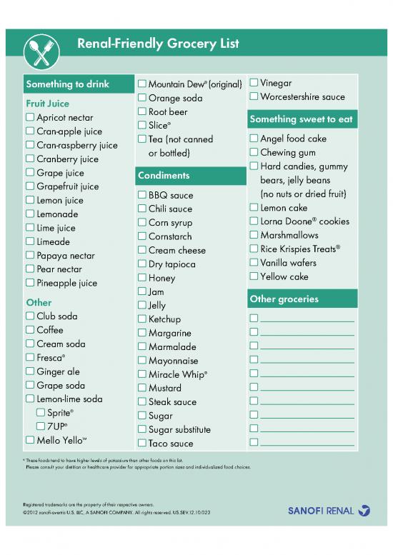 picture_Renal Friendly Grocery List