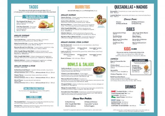 picture1_Rubios Printed Menu