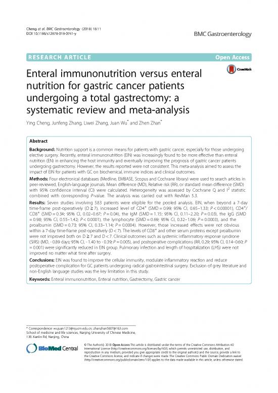 picture Immunonutrition Pdf 142635 | S12876 018 0741 Y