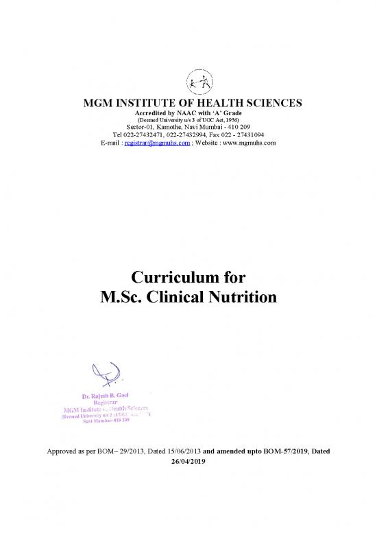 picture1_Nutrition Curriculum Pdf 141119 | S Clinical Nutrition