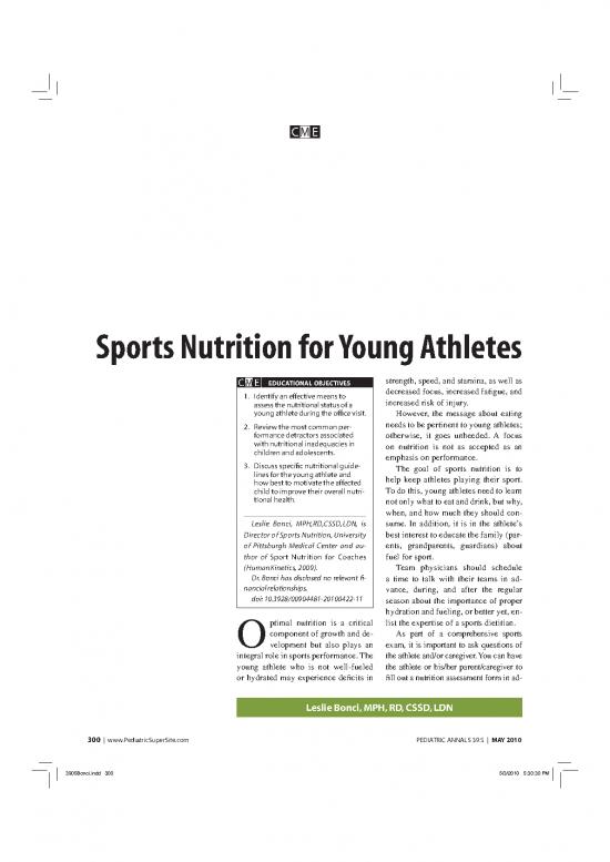picture_Sports Nutrition For Young Athletes Pdf 141403 | Showpdf1