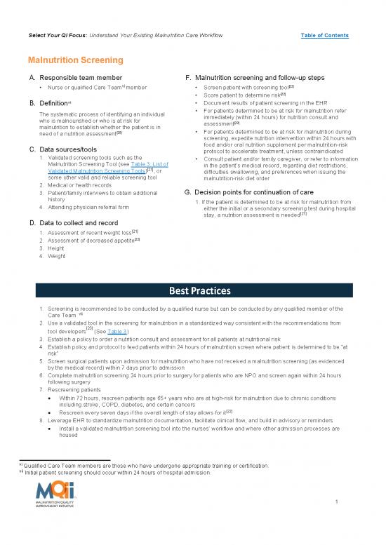 picture_Malnutrition Screening Tool Pdf 142951 | Toolkit Screening
