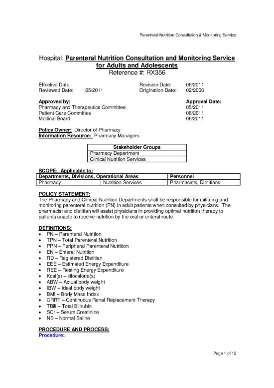 picture1_Nutrition Information Pdf 141151 | Tpn Policy