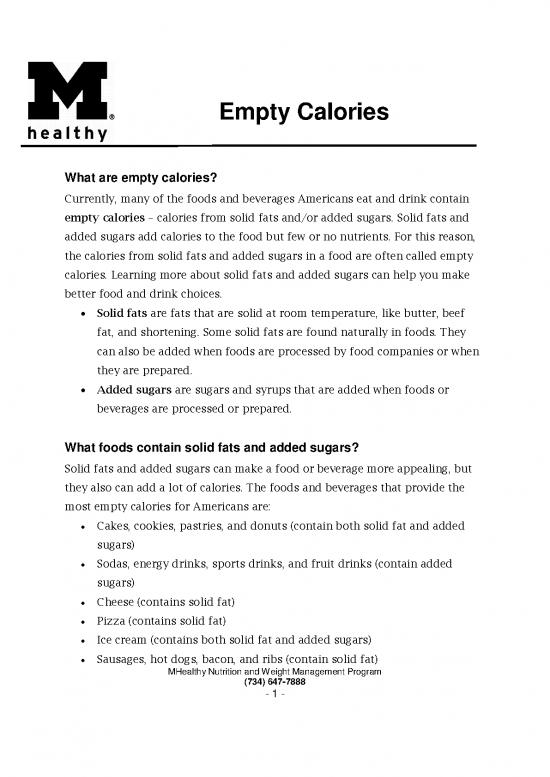 picture_Calories In Food Pdf 141074 | Whatareemptycalories