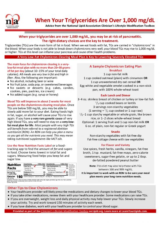 picture1_Dietary Modification Pdf 140949 | When Your Tgs Are Over 1000 Mgdl