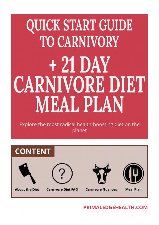 Carnivore Diet Plan Pdf 141754 | Sample Carnivore Diet Meal Plan