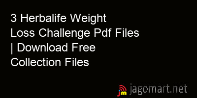 picture 3 Herbalife Weight Loss Challenge Pdf Files | Download Free Collection Files
