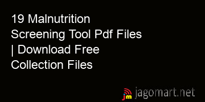 picture 19 Malnutrition Screening Tool Pdf Files | Download Free Collection Files