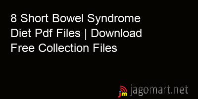 picture 8 Short Bowel Syndrome Diet Pdf Files | Download Free Collection Files
