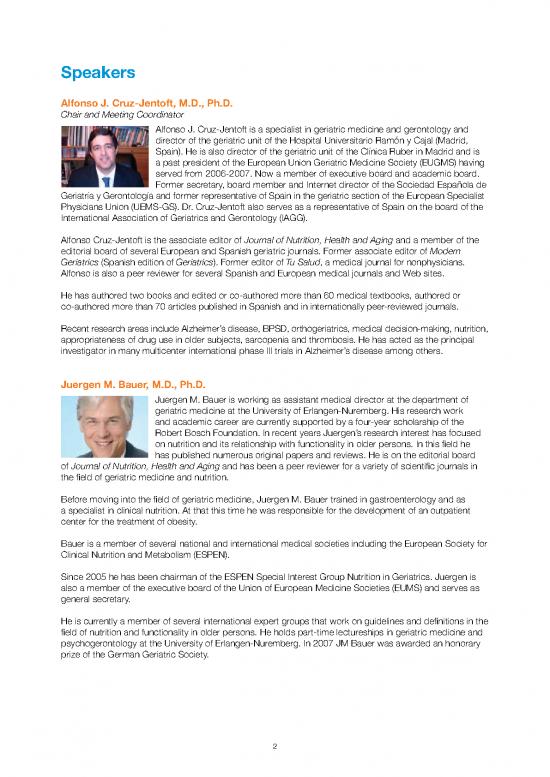 picture1_Nutrition Therapy Pdf 144917 | 2009 Sarcopenia Proceedings Book Speaker Delegates 2009 Hot Topics