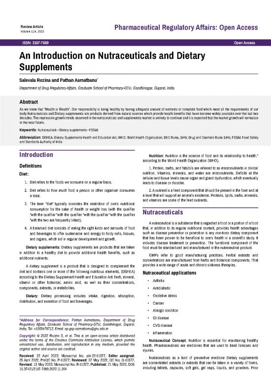 picture_Healthy Nutrition Pdf 145067 | An Introduction On Nutraceuticals And Dietary Supplements